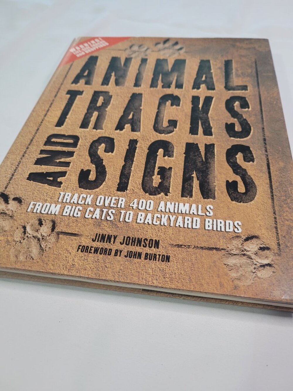 Animal Tracks and Signs by Jinny Johnson Hardcover Wildlife Nature Book